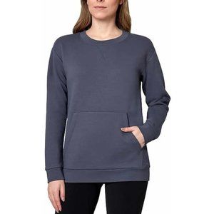 NWT Mondetta Women's Everyday Crew Neck Kangaroo Sweatshirt Size L $60 GG396